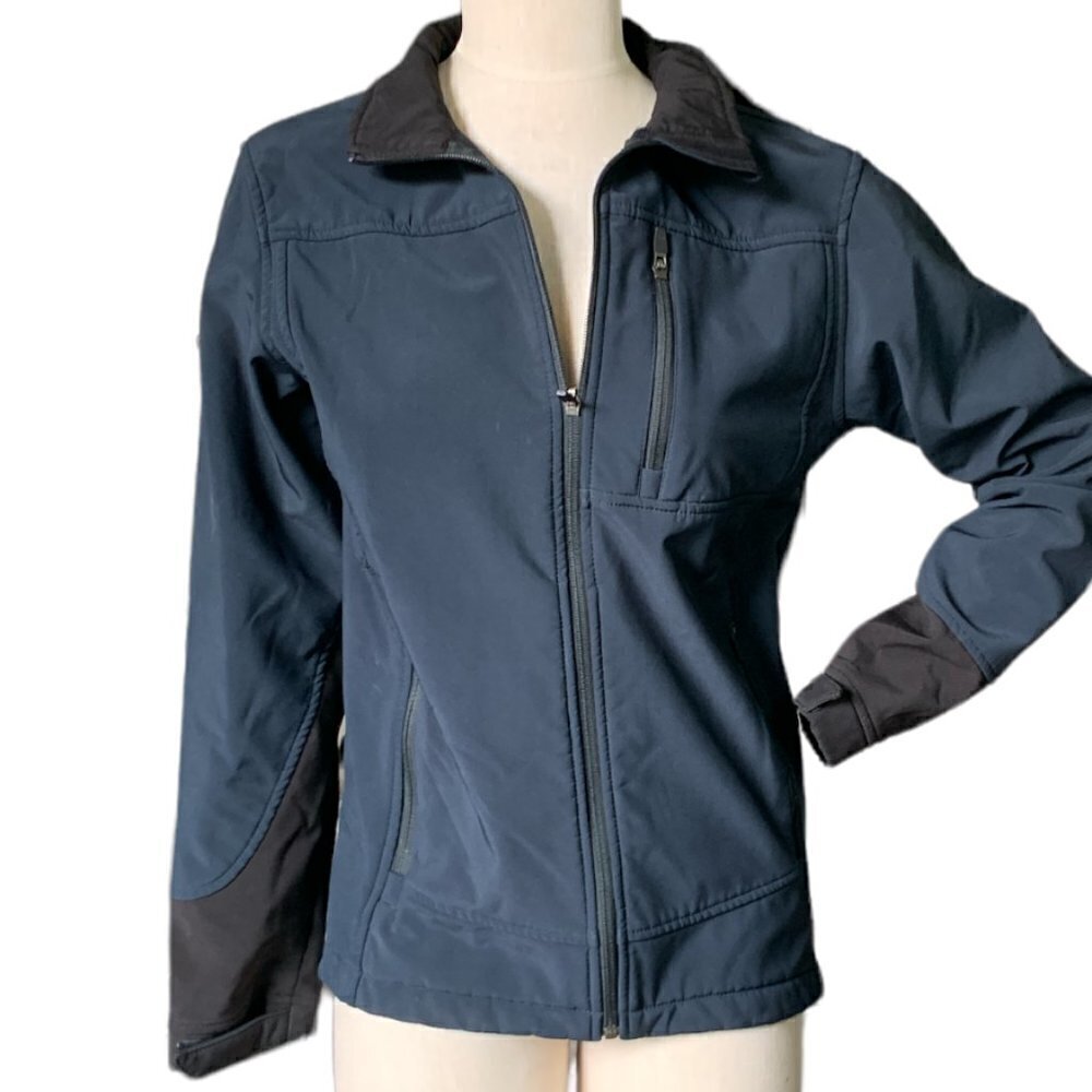 RedHead Lined Zip Jacket Men's Small‎ Blue & Black #64B